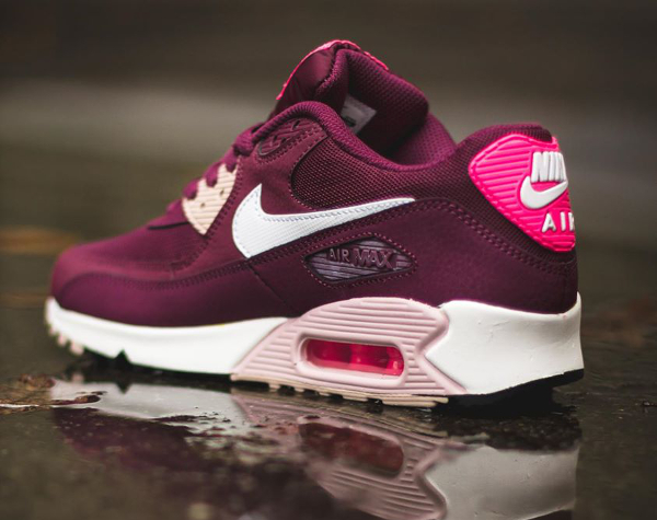 nike air max 90 bordeaux femme